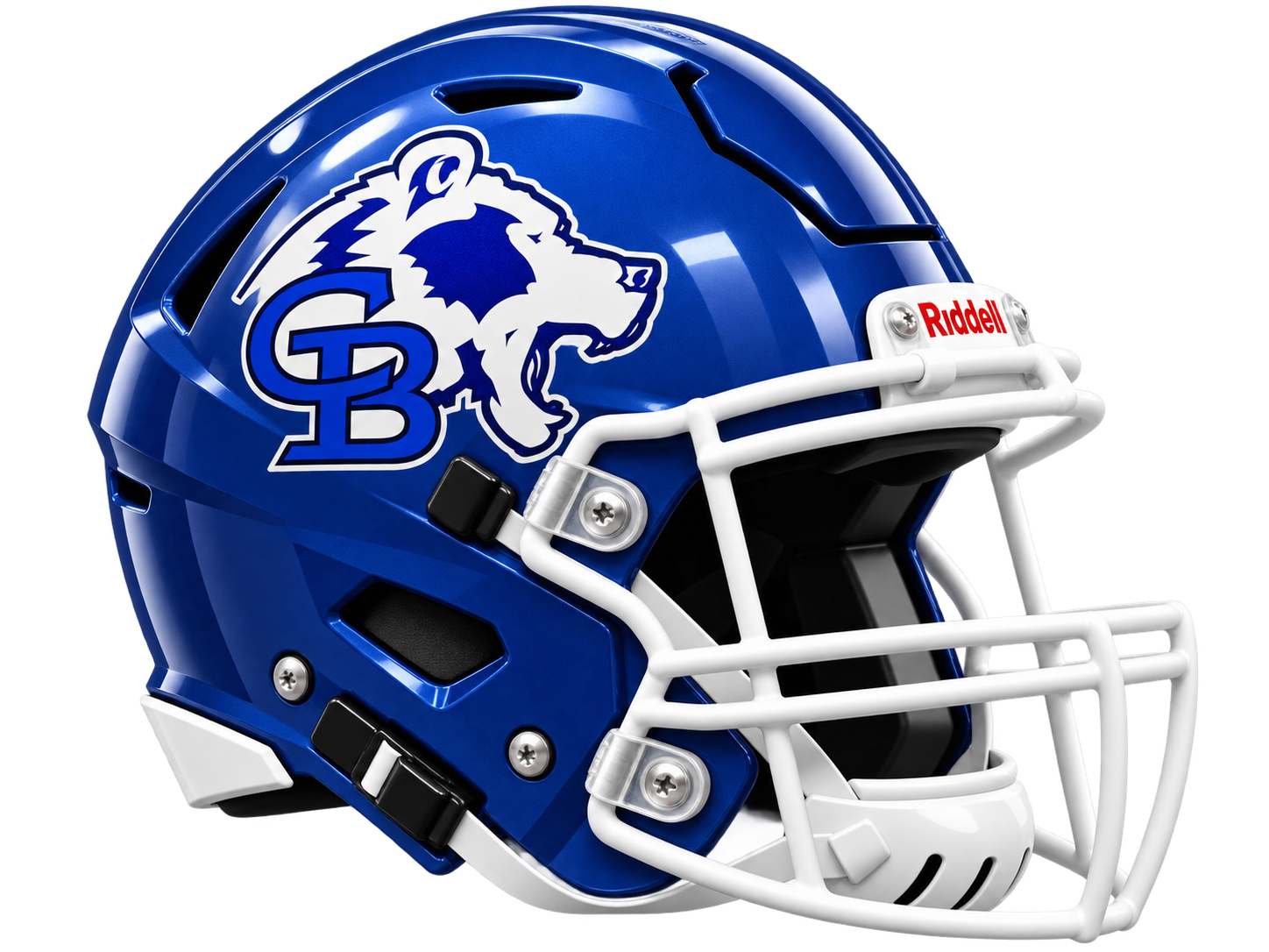 Cedaredge Bruins helmet