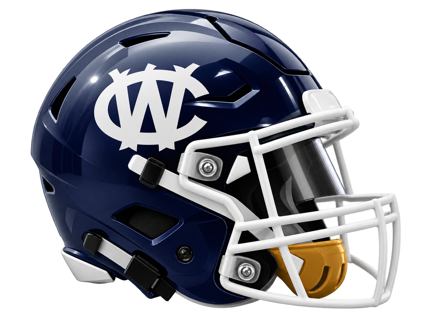 West Catholic Burrs helmet