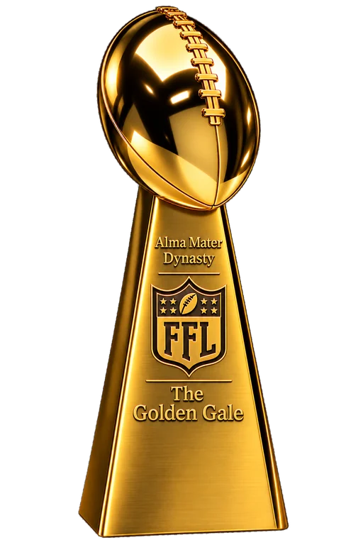 Golden Gale Cathedral Bowl championship trophy